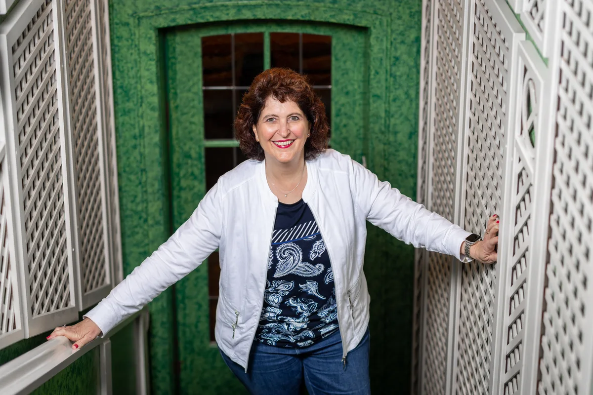 Cornelia Schwarz, Präsidentin Gemeinderat Dübendorf, im Restaurant Waldmannsburg